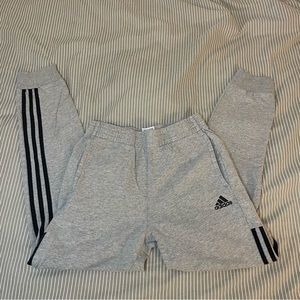 Adidas grey jogger sweatpants